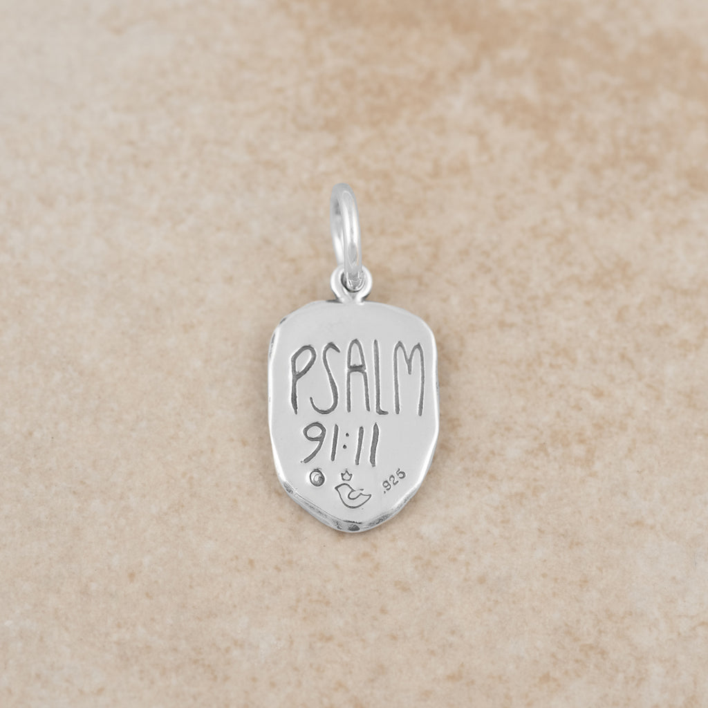 Carved Angel Pendant - Holly Lane