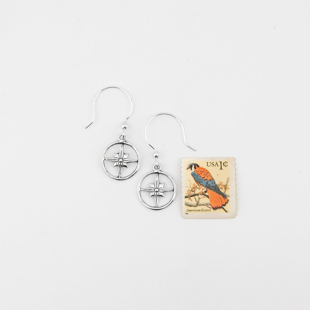 Compass Earrings - Holly Lane