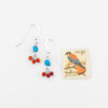 Turquoise & Coral Earrings