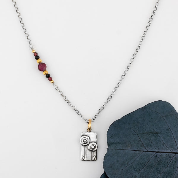 Seasons Poppy Necklace