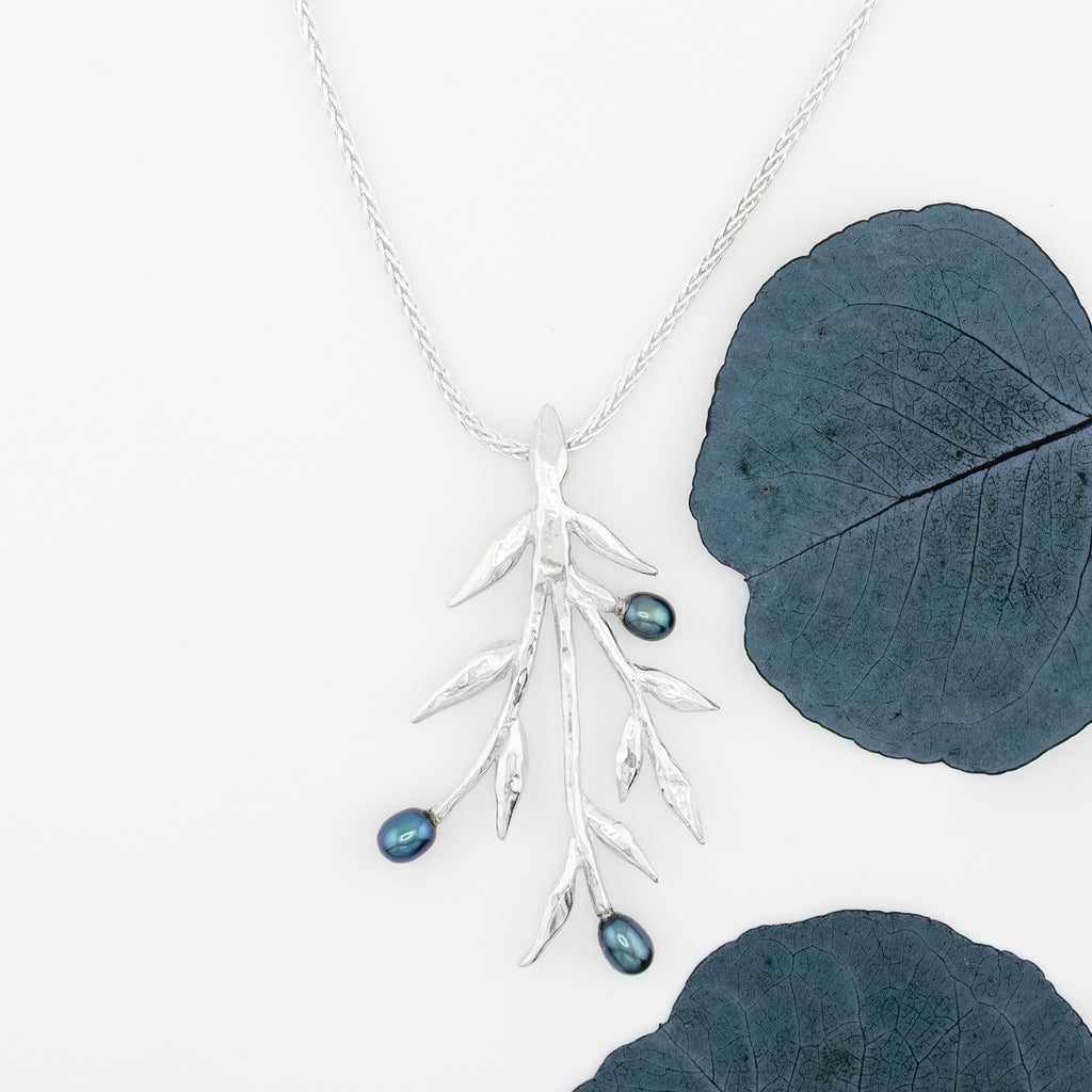 Olive Branch Necklace