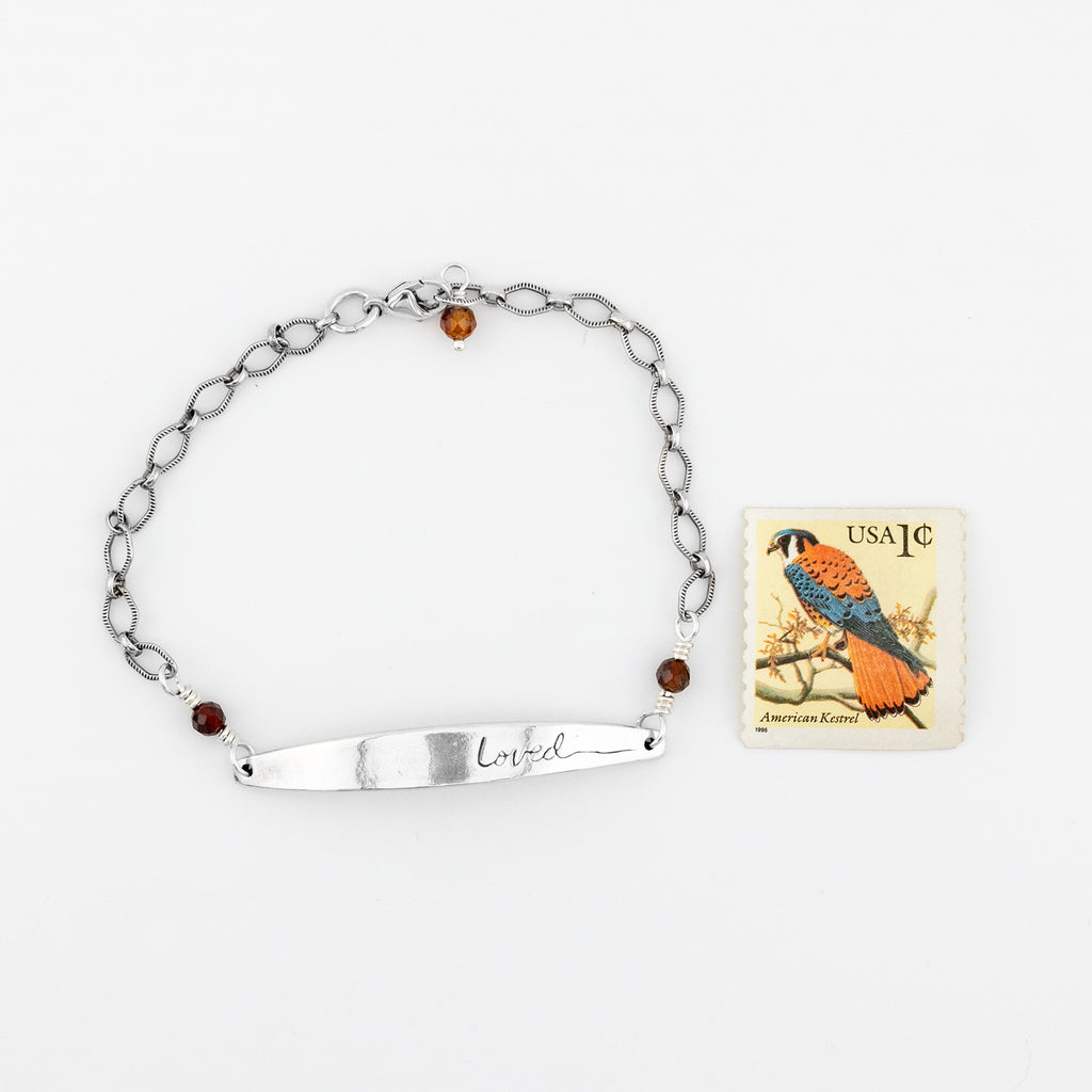 Loved Garnet Bracelet - Holly Lane