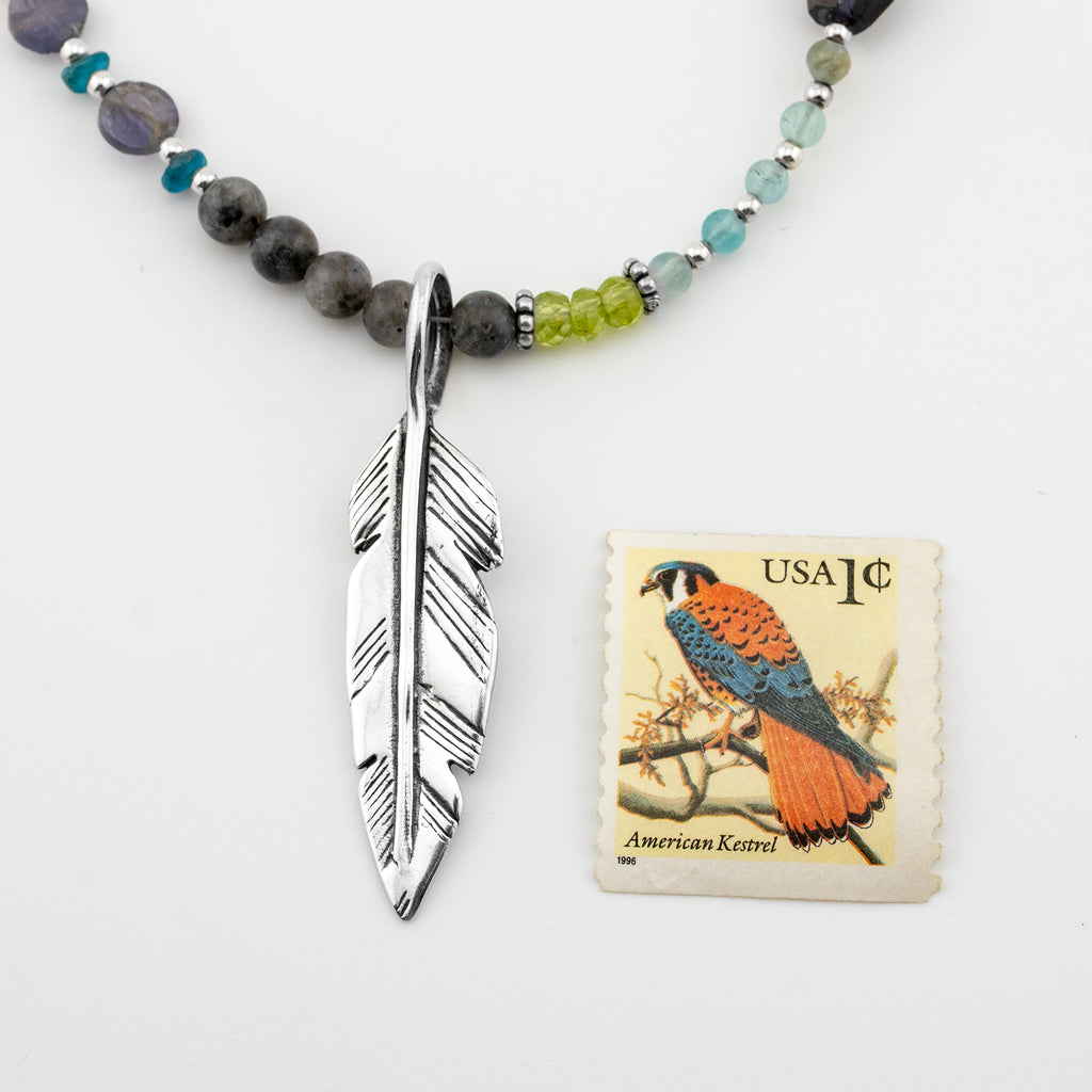 Feather Necklace - Holly Lane
