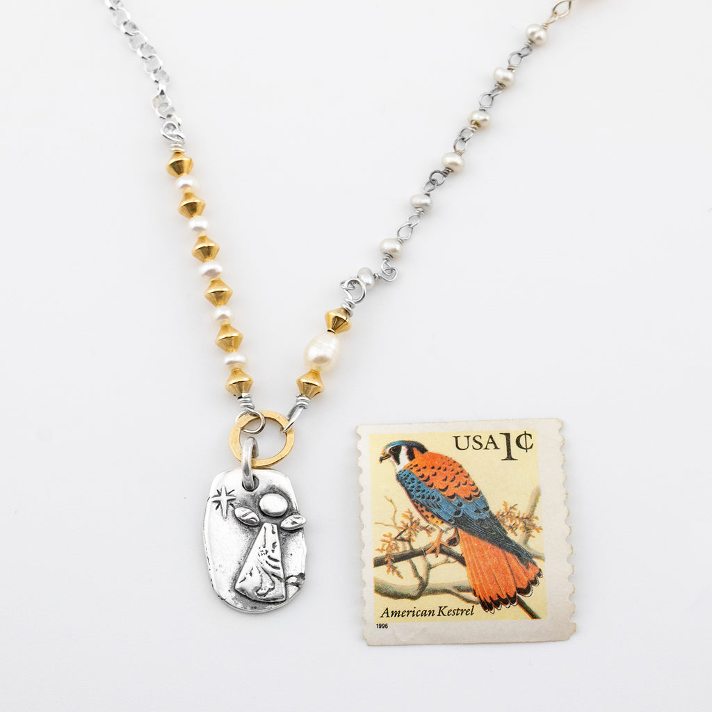 Limited Edition Christmas Angel Necklace - Holly Lane