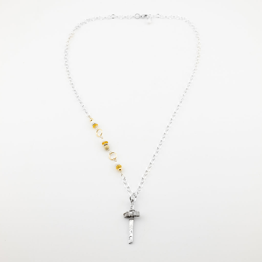 Grace Cross Necklace - Holly Lane
