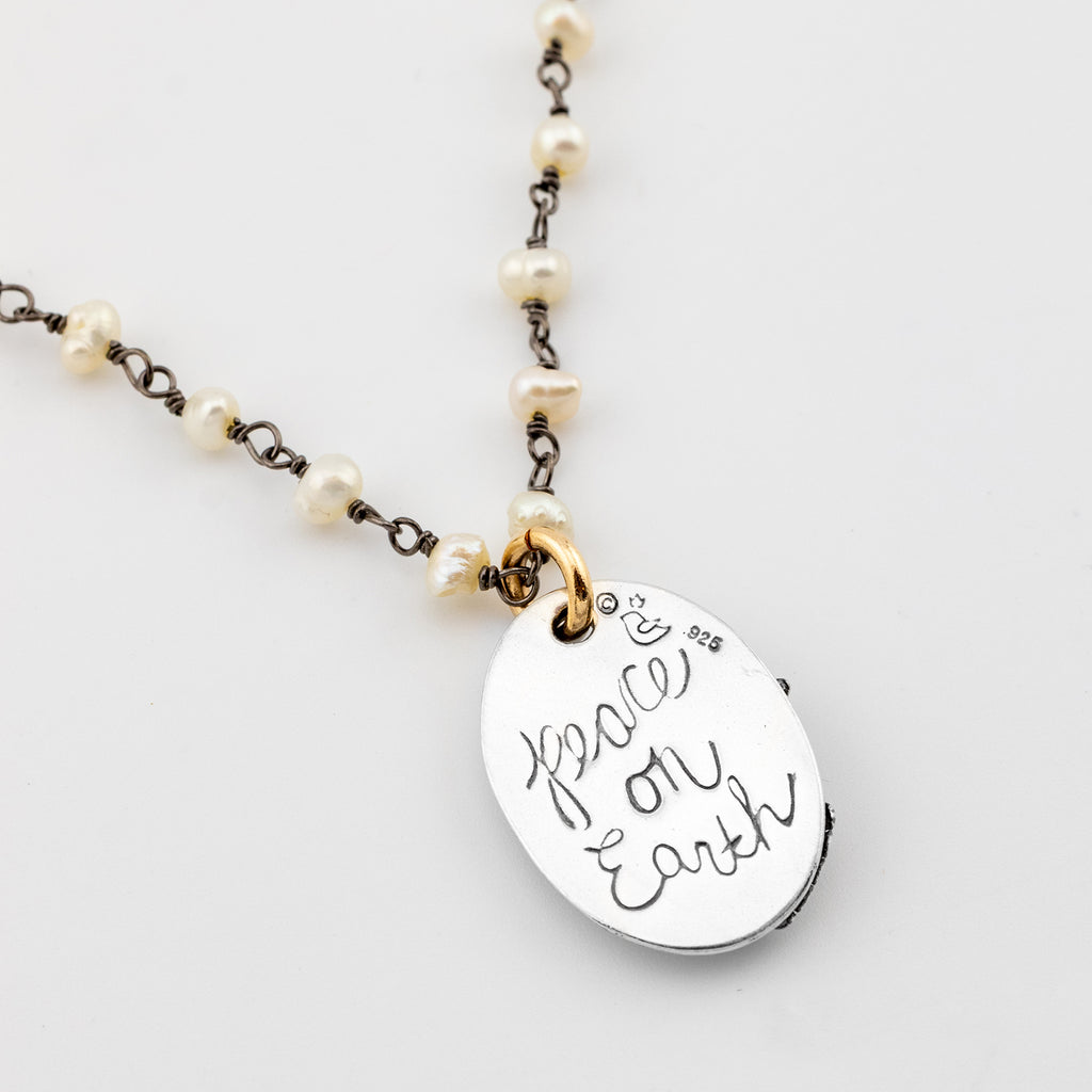 Limited Edition Christmas Dove Necklace - Holly Lane