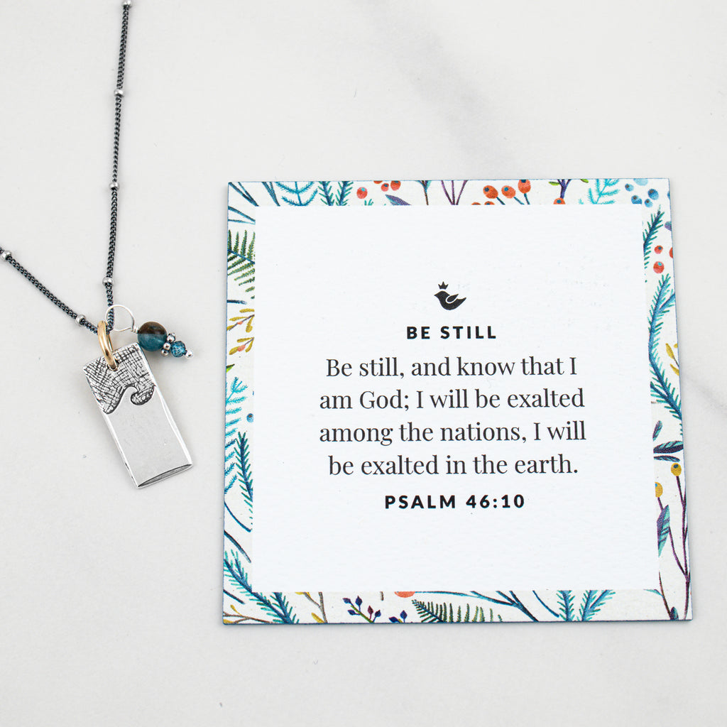 Be Still Wave Necklace - Holly Lane
