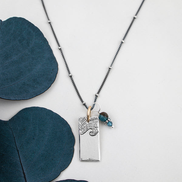 Be Still Wave Necklace - Holly Lane