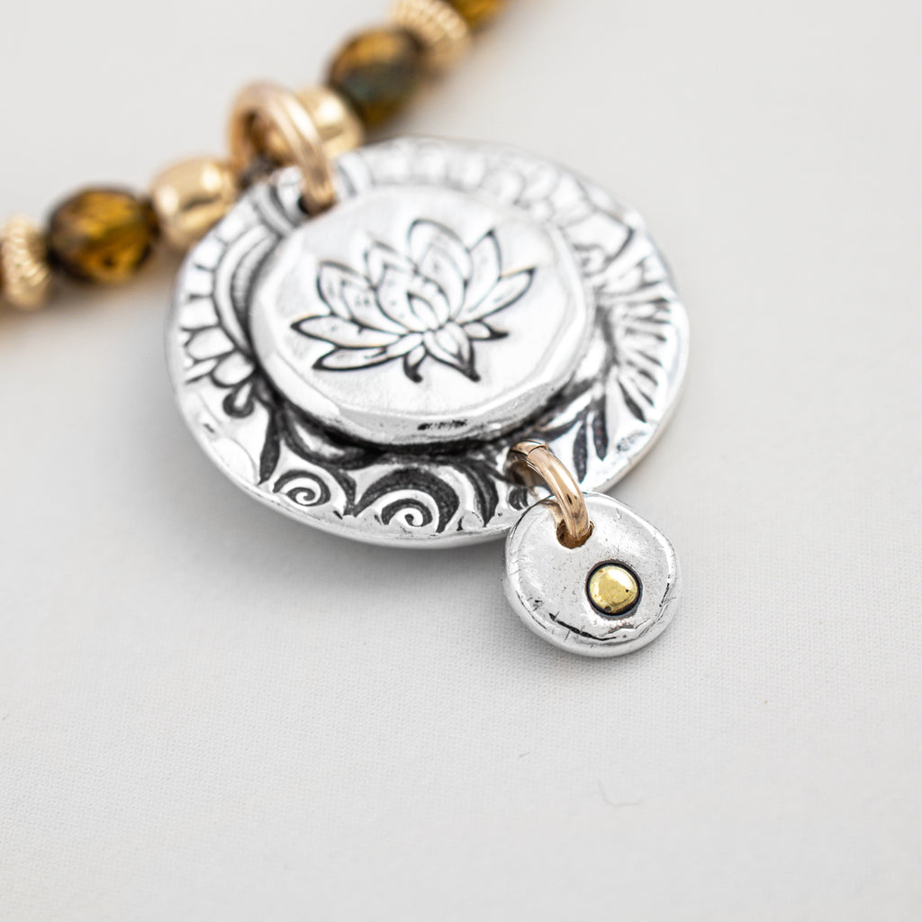 Lotus Necklace - Holly Lane