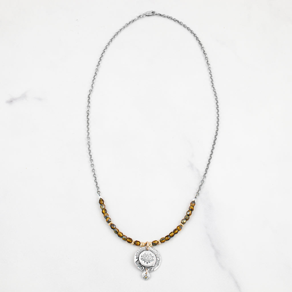 Lotus Necklace - Holly Lane