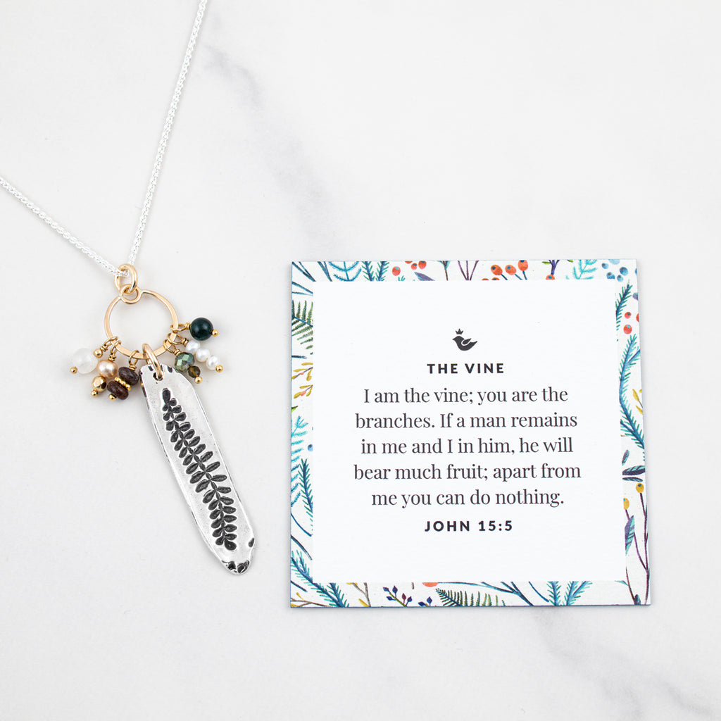 Vine Cluster Necklace - Holly Lane