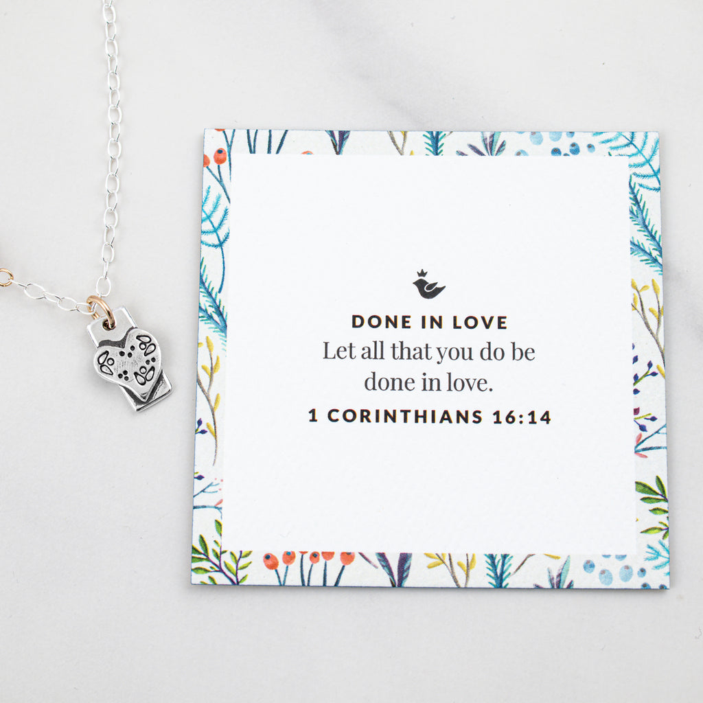 Petite Done In Love Necklace - Holly Lane