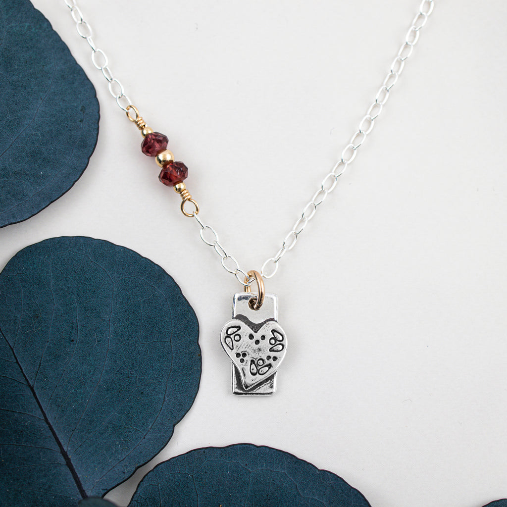 Petite Done In Love Necklace - Holly Lane