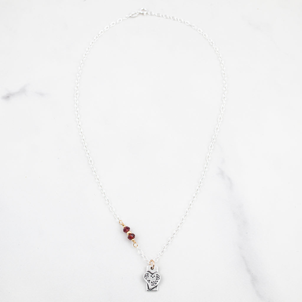 Petite Done In Love Necklace - Holly Lane