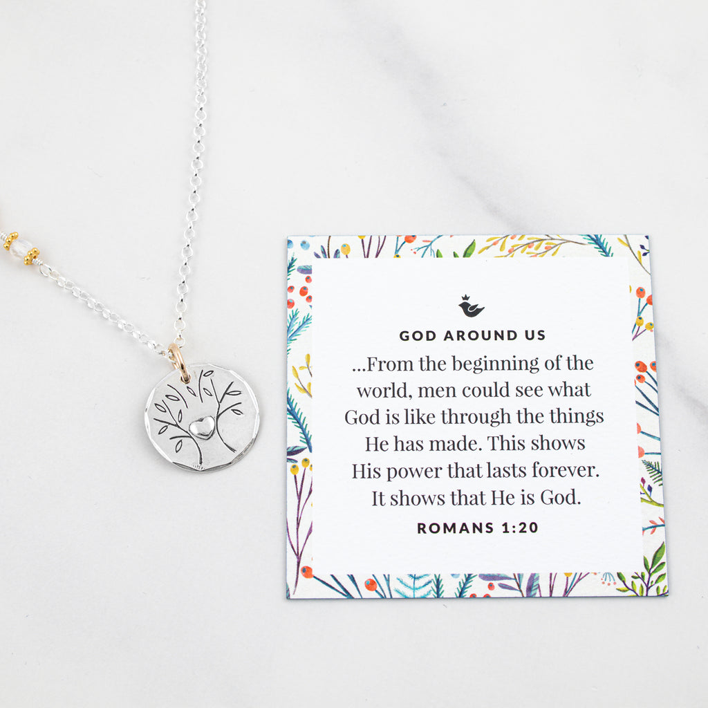 God Around Us Necklace - Holly Lane