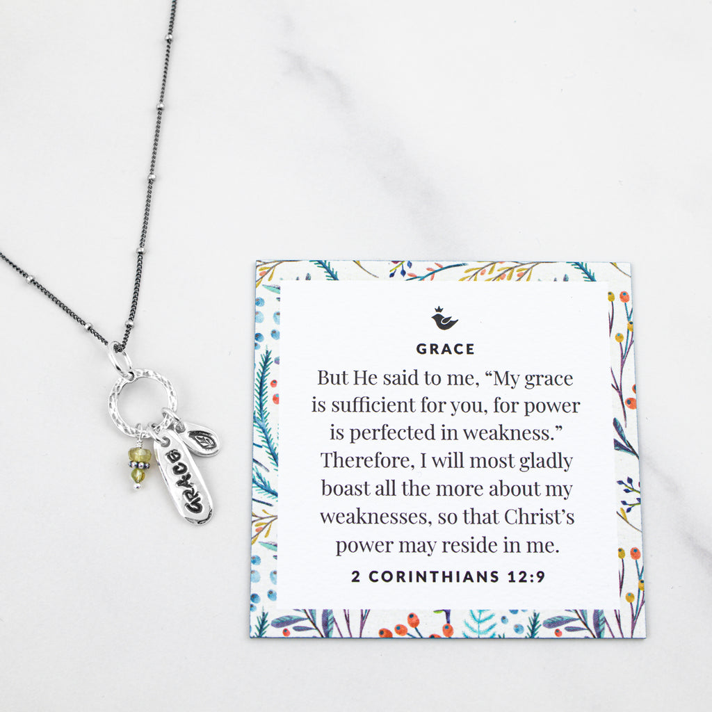 Grace Cluster Necklace - Holly Lane
