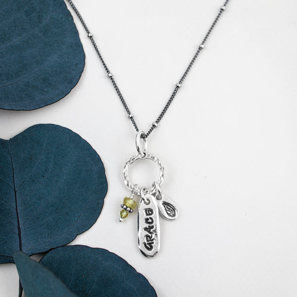 Grace Cluster Necklace - Holly Lane