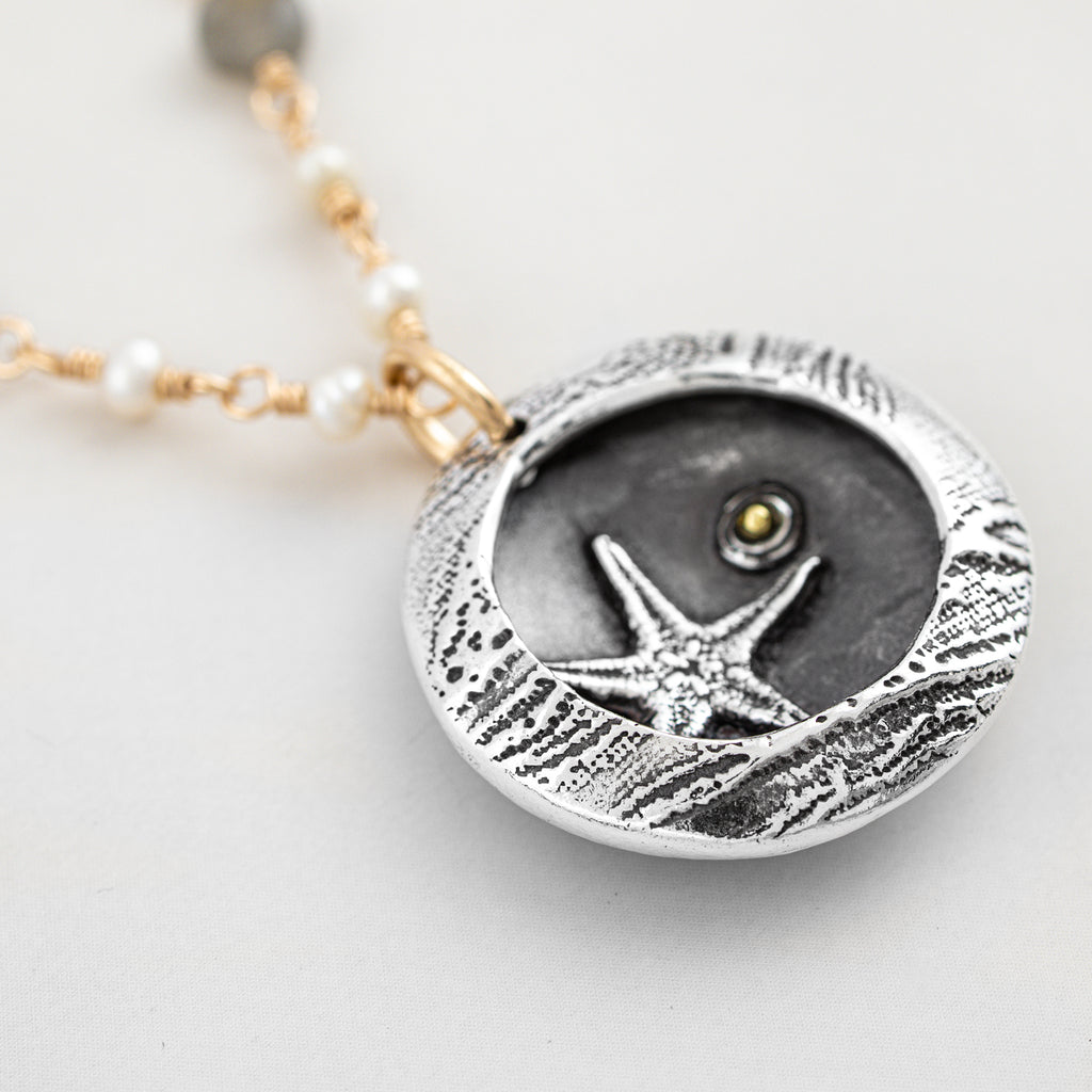 Starfish Lentil Necklace - Holly Lane