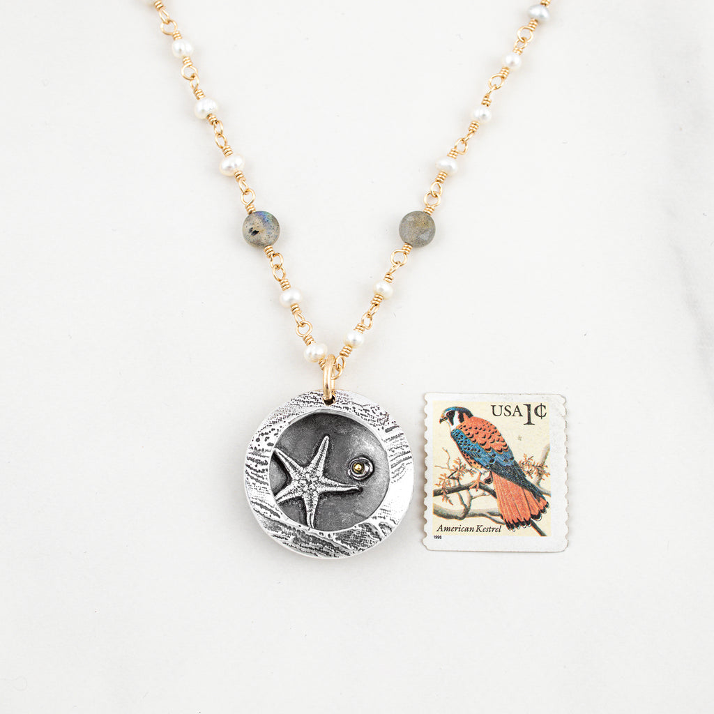 Starfish Lentil Necklace - Holly Lane