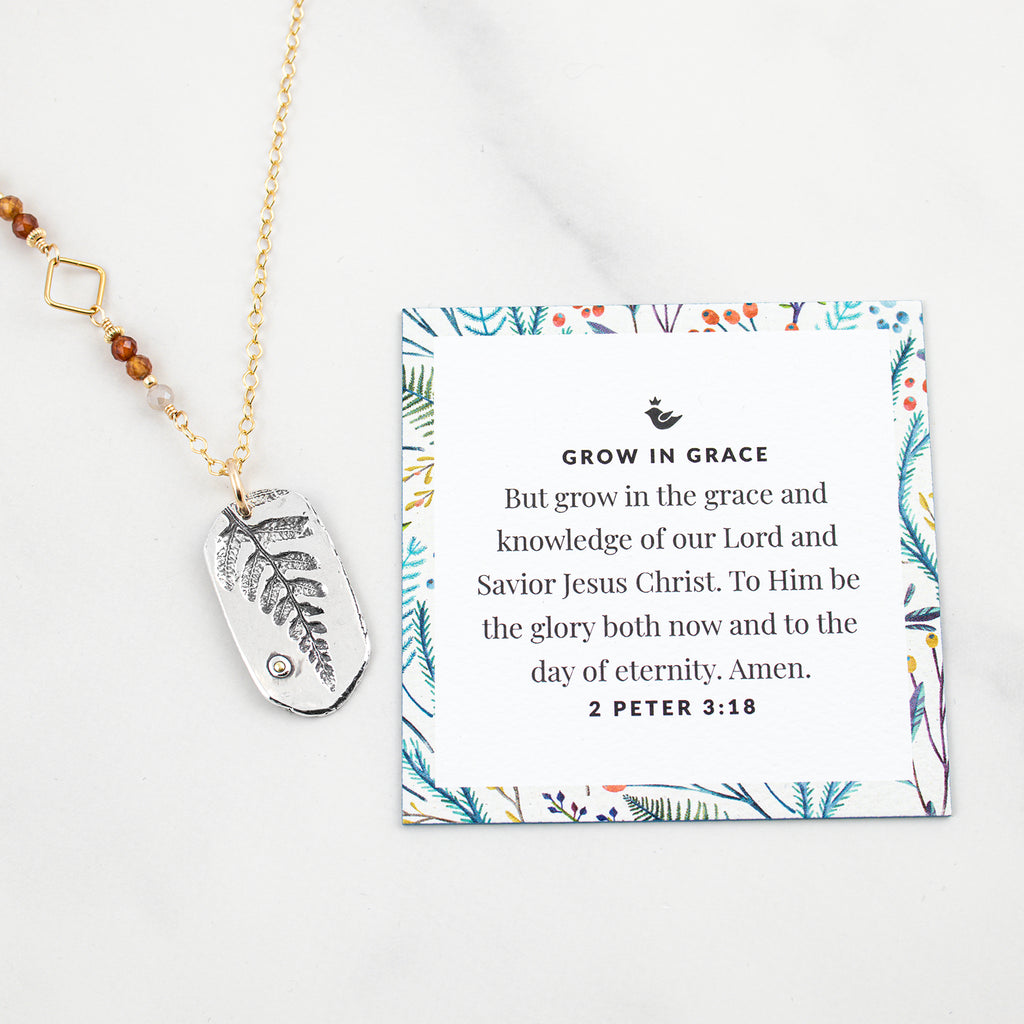 Grow In Grace Gradient Necklace - Holly Lane