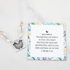 Butterfly Square Necklace - Holly Lane