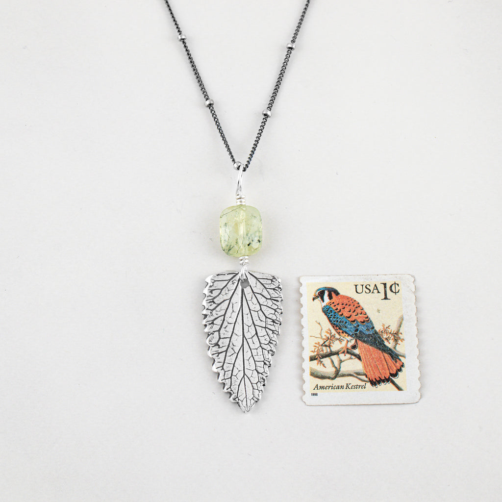 Prehnite Vine Necklace - Holly Lane