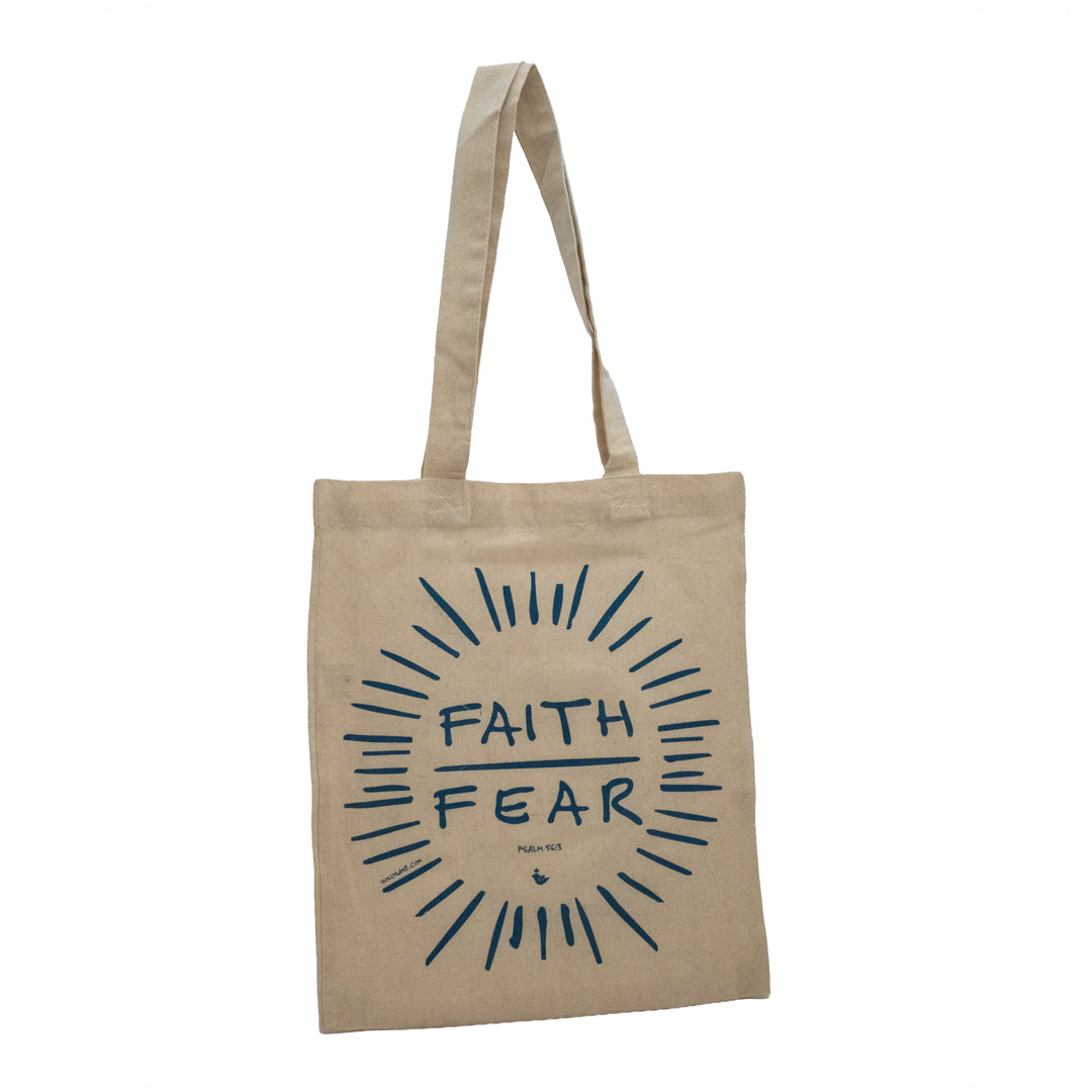 Faith Over Fear Tote