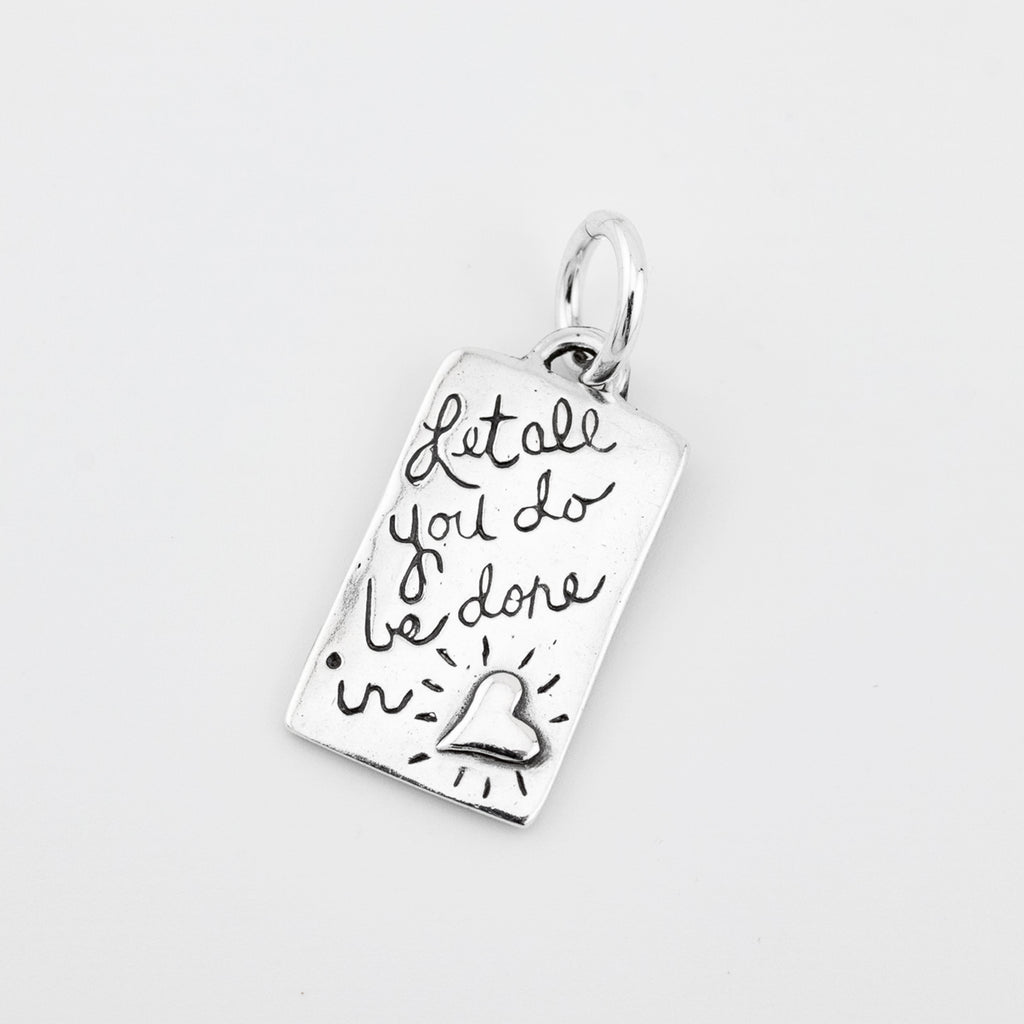 Done in Love Pendant - Holly Lane