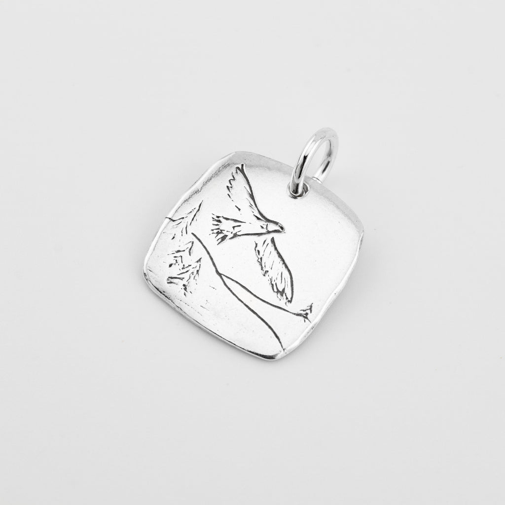 Large Eagle's Wings Pendant - Holly Lane