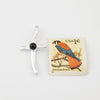 Floating Cross Pendant Black Onyx - Holly Lane
