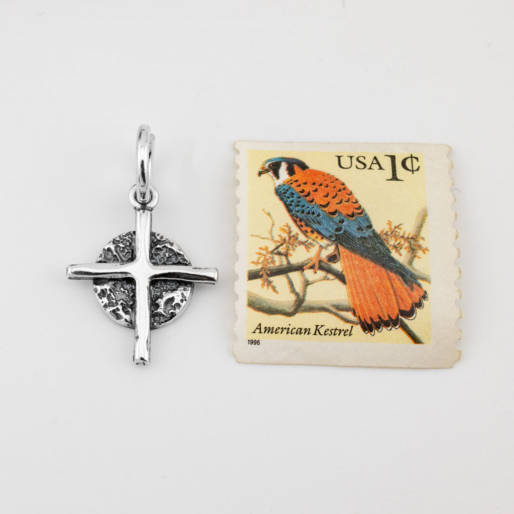 In Focus Petite Cross Charm - Holly Lane