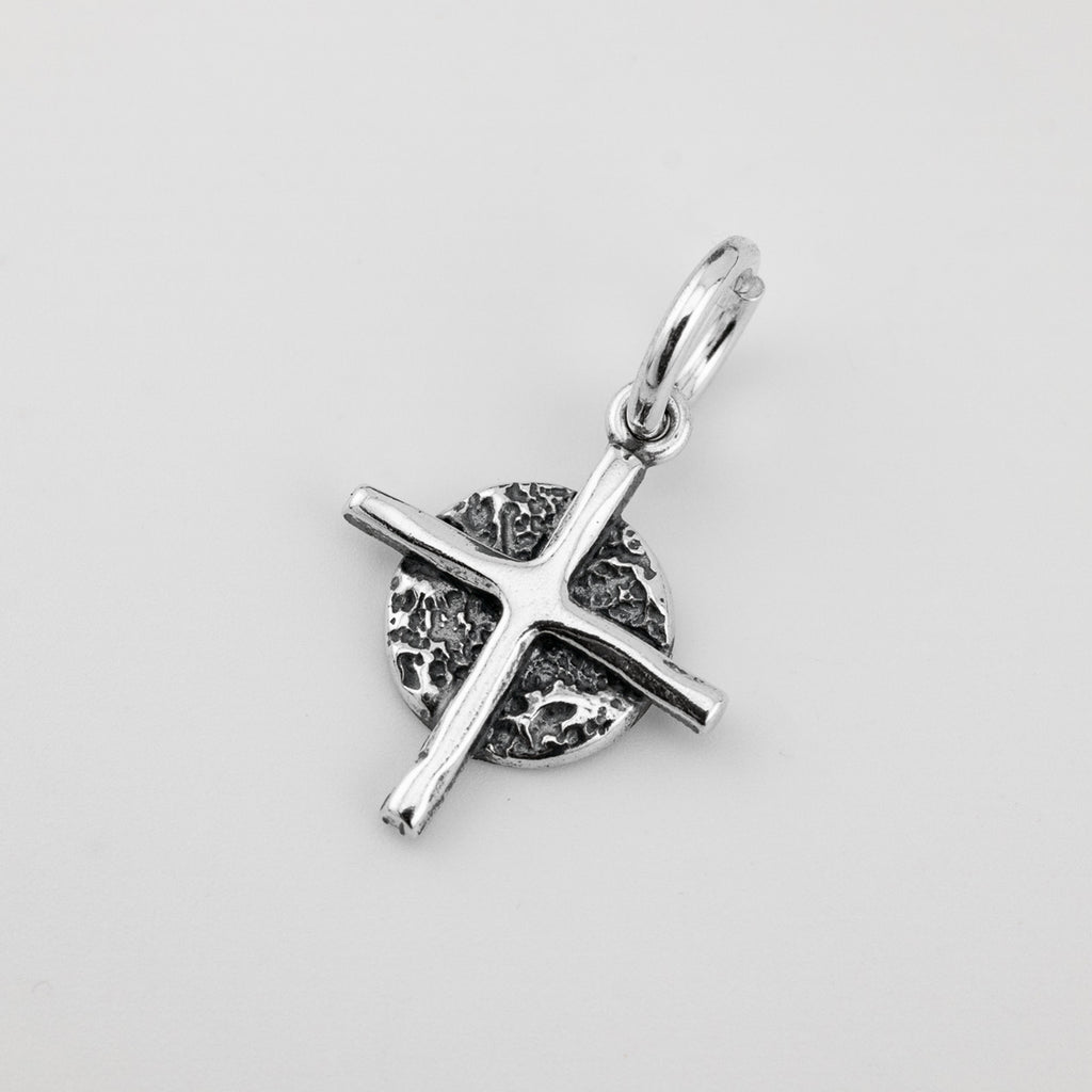 In Focus Petite Cross Charm - Holly Lane