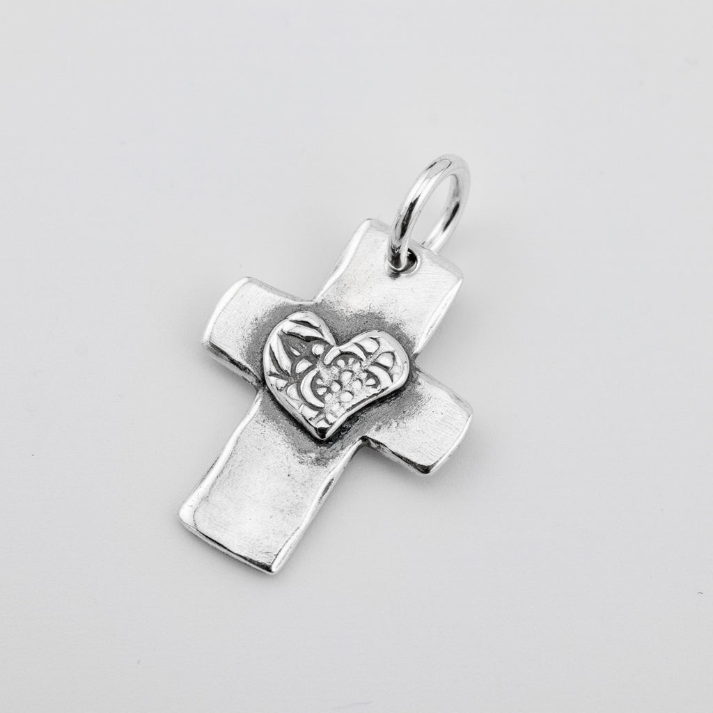 Heart for God Cross Pendant - Holly Lane