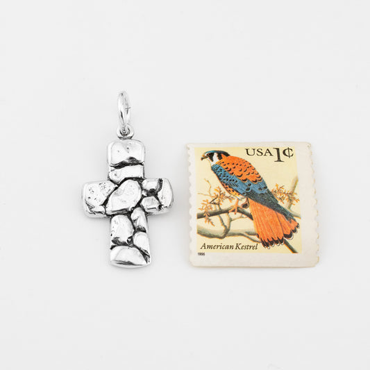 Jesus is my Rock Cross Pendant - Holly Lane