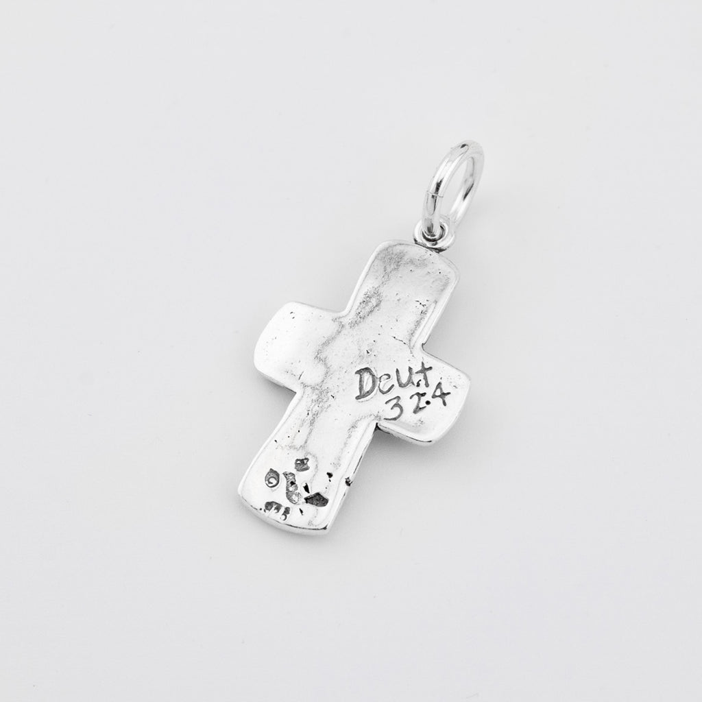 Jesus is my Rock Cross Pendant - Holly Lane