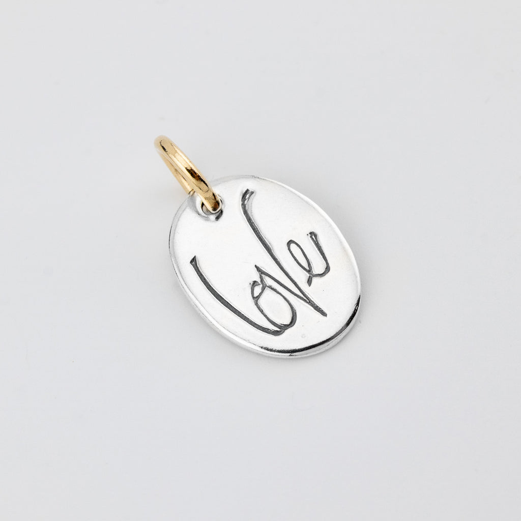 Love Oval Pendant - Holly Lane