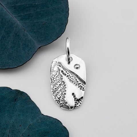 Mountain & Mustard Seed Charm
