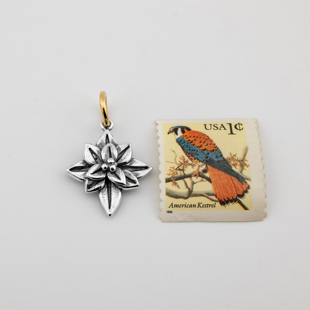 Limited Edition Christmas Poinsettia Pendant - Holly Lane