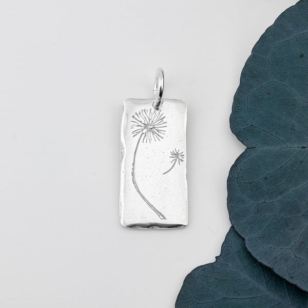 Rest Brushed Finish Pendant - Holly Lane
