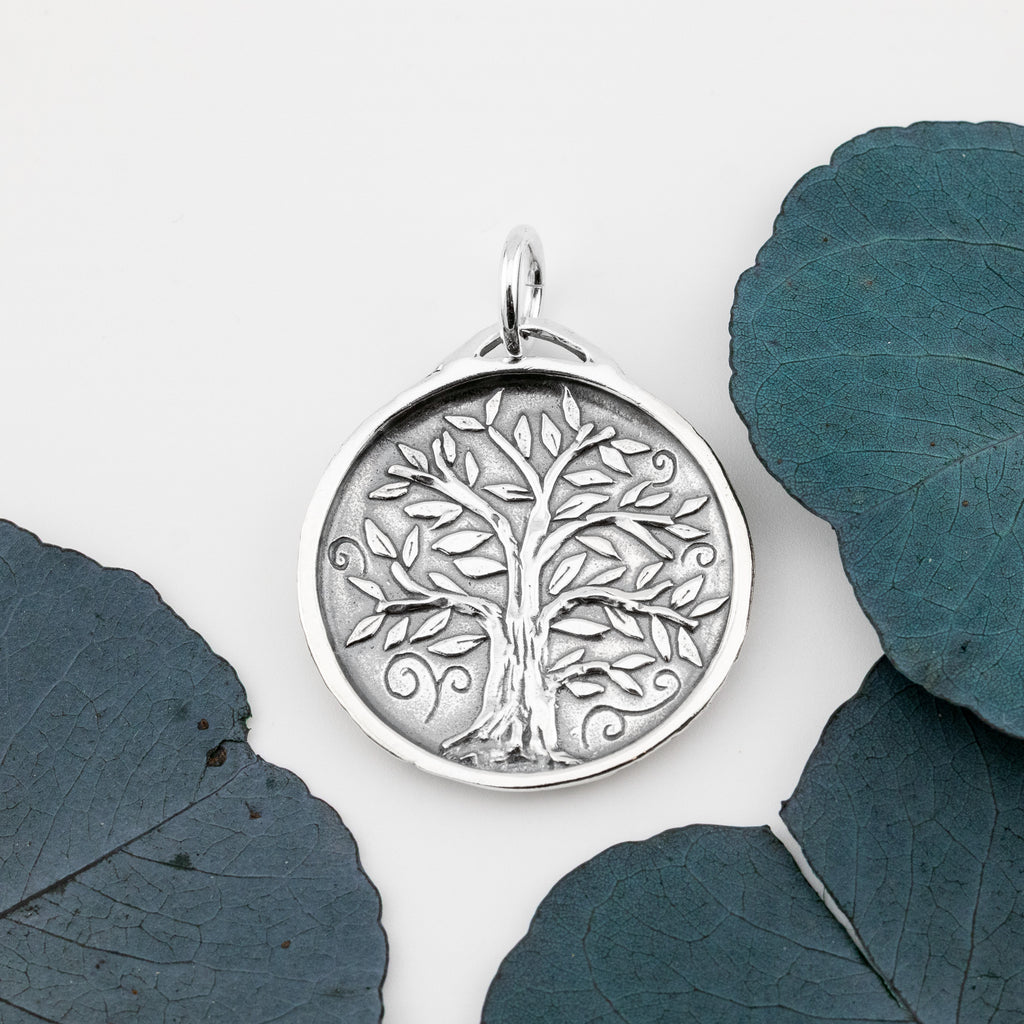 Tree of Life Small Medallion - Holly Lane