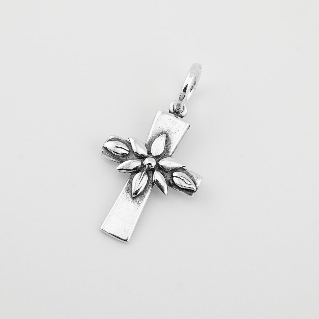 Bloom Cross Pendant - Holly Lane