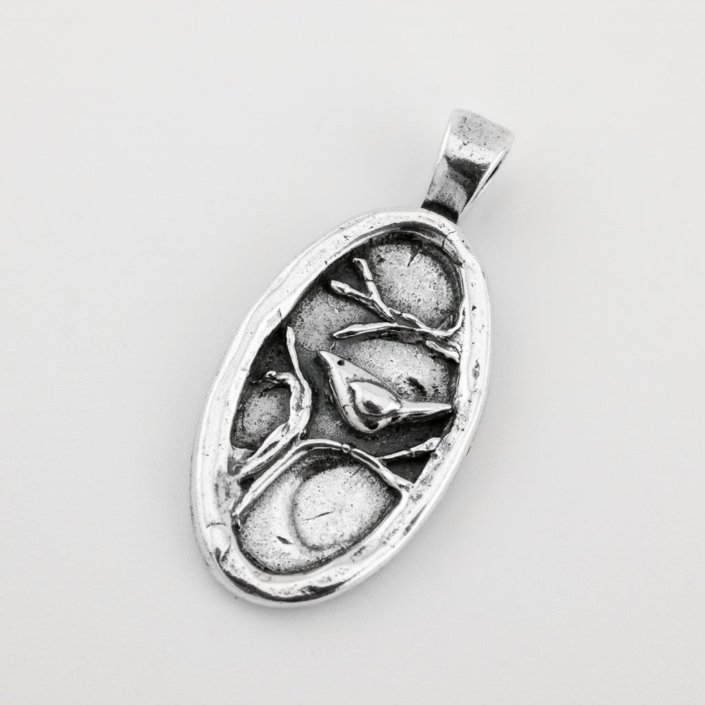 Framed Bird Charm - Holly Lane