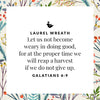 Laurel Wreath Pendant - Holly Lane