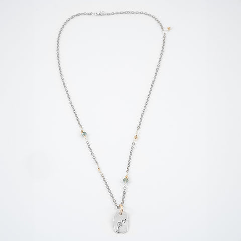 Green Crystal Rest Necklace