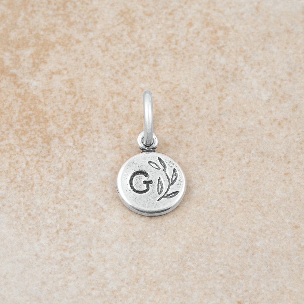You Are Mine Initial Charm - Holly Lane