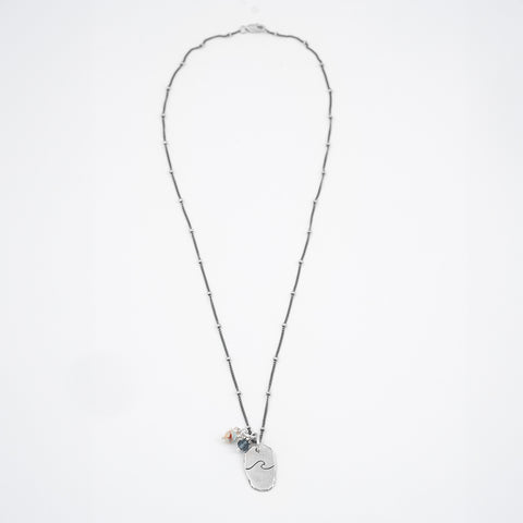 Petite Be Still Cluster Necklace