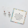 Beauty of the Cross Square Earrings