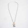 Feather Pearl Necklace