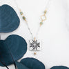 Square Shine Necklace - Holly Lane