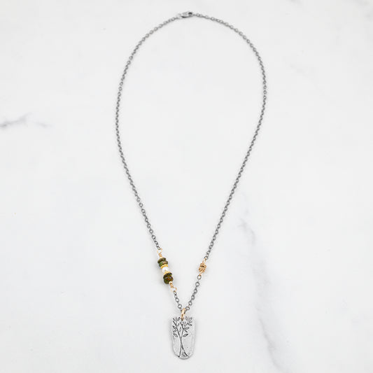 Jasper God Around Us Necklace - Holly Lane